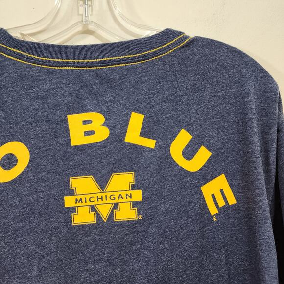 Colosseum Michigan Football double sided graphic short sleeve shirt men's sz XXL - Picture 4 of 6